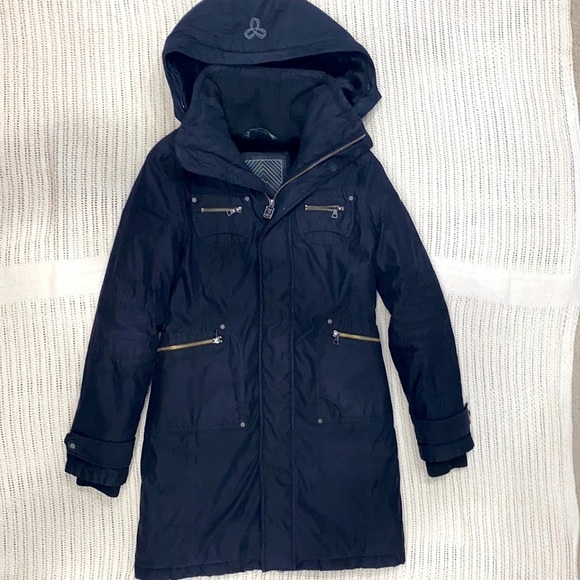 TNA Verbier Women's Black Parka Water & Wind Resistant Warm Snow Jacket - Picture 2 of 13